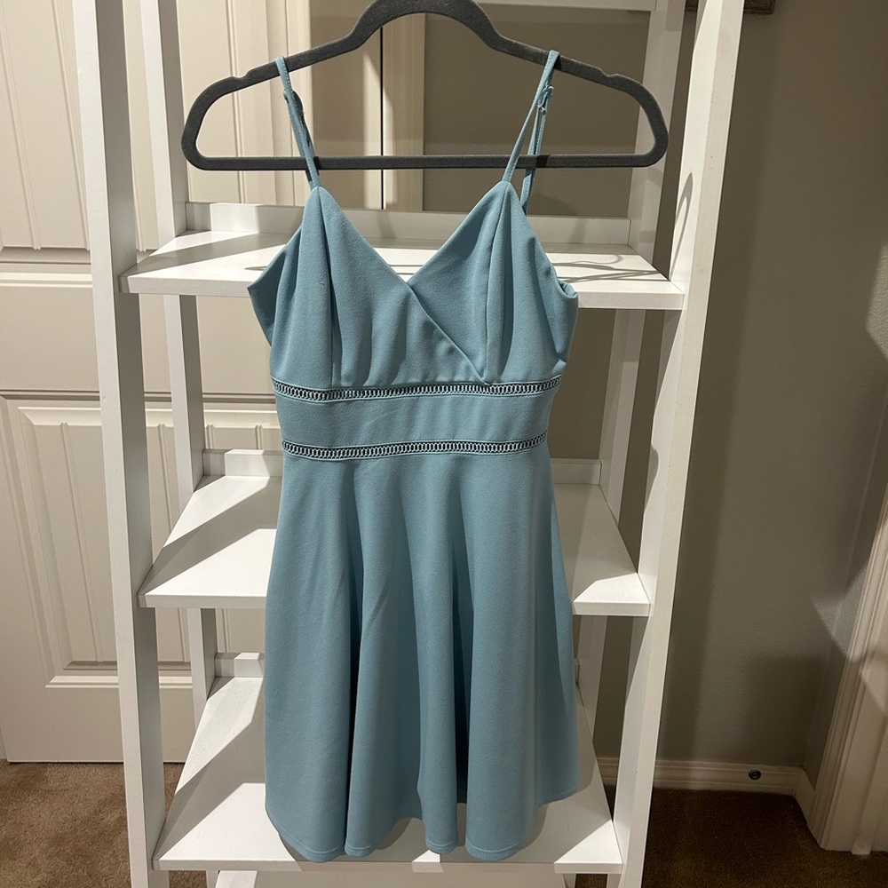 Blue dress size small
